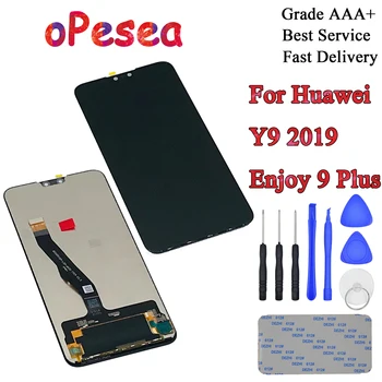 

phone screen 6.5'' For Huawei Y9 2019 LCD Display Panel Touch Screen Digitizer Assembly Replacement Parts