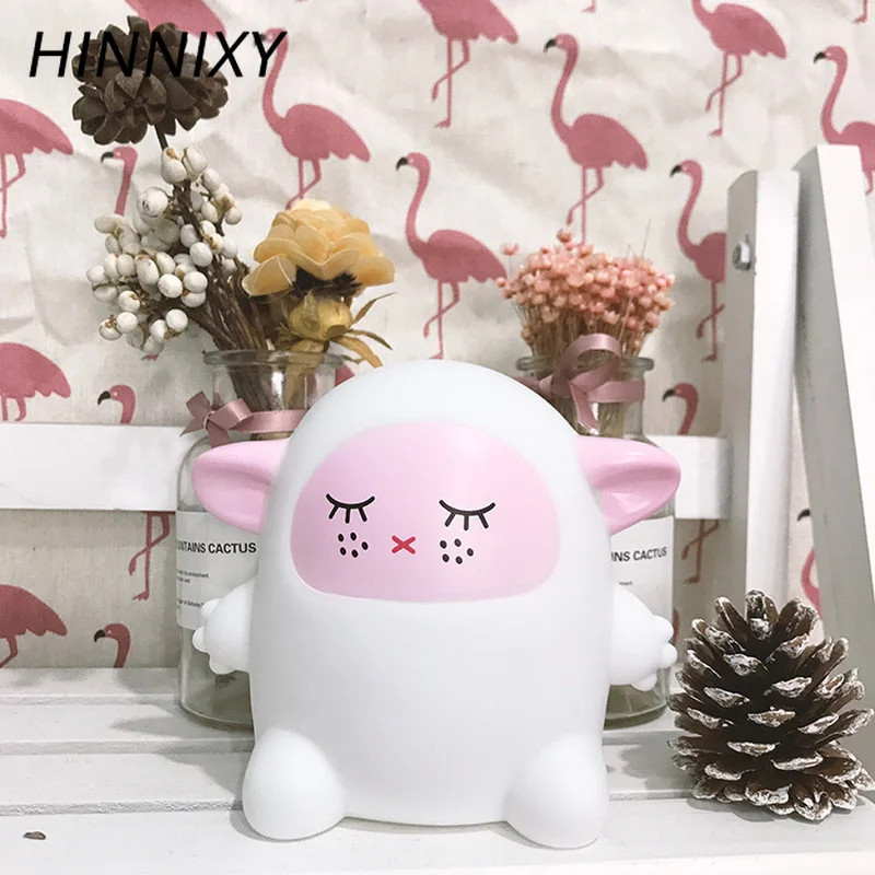 Hinnixy животное светодиодный ночник для детей Детская прикроватная лампа