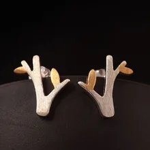 Серьги-гвоздики из стерлингового серебра 925 пробы для женщин, повседневные стильные серьги для девочки, ювелирные изделия из стерлингового серебра