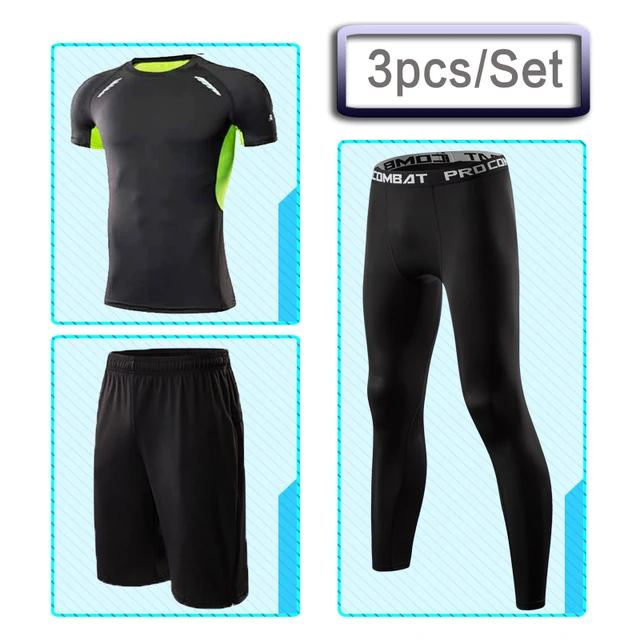 Gym Men's Running Fitness Sportswear Athletic Physical Training Clothes