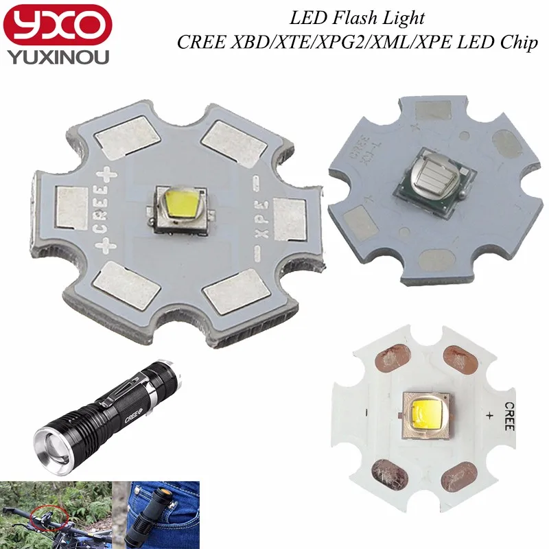 cree xpe xbd xpg2 chip