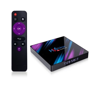 

RK3318 Quad Core 2GB 4GB RAM Set Top Box Smart Android tv box 9.0 os Dual Band 2.4G 5G Wifi Iptv Meida Player Google Play 4K HDR