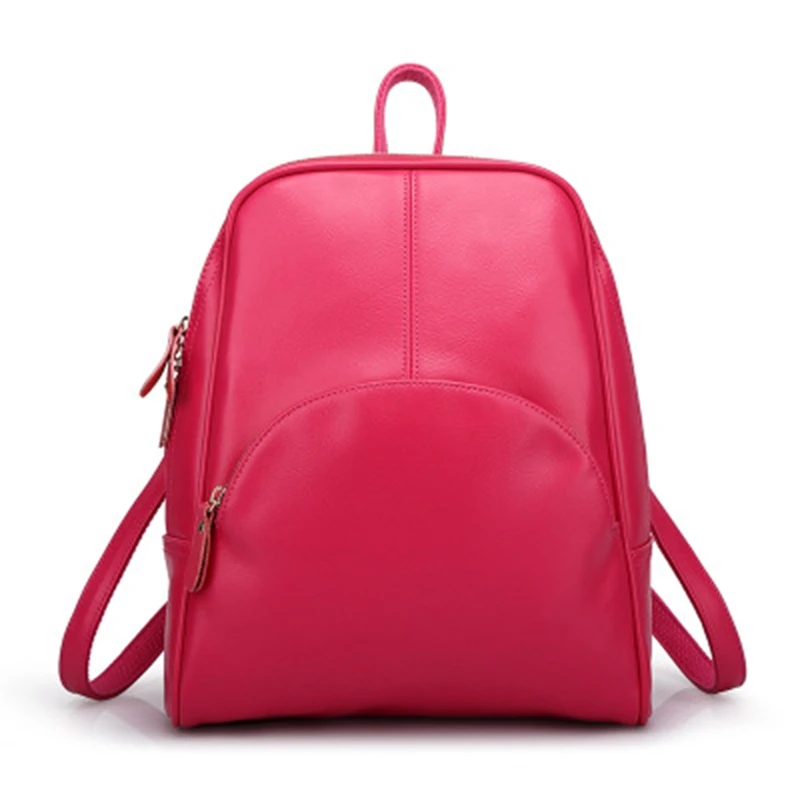 DIGERUI, модный рюкзак, женский рюкзак, кожаная школьная сумка, Женский Повседневный стиль, элегантный дизайн, женский рюкзак, A1631 - Цвет: rose