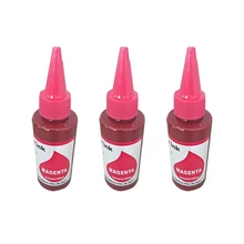 3x100 мл пурпурный универсальные сублимационные чернила для Epson картриджи для принтеров СНПЧ теплопередача Пресс посылка кружка плитка палатка флаг больше