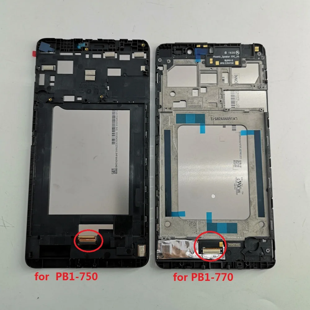 Цена ЖК дисплей дисплей + кодирующий преобразователь сенсорного экрана в сборе для lenovo PHAB PB1 750N PB1 750M PB1 750p PB1 750 плюс PB1 770N PB1 770M PB1 770
