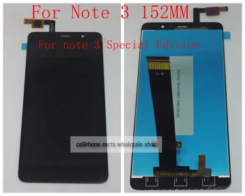 

For Xiaomi Redmi Note 3 Special Edition LCD Display WIth Touch Screen DIgitizer Frame Assembly Replacement Parts 152mm