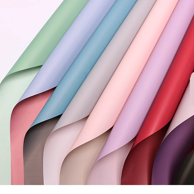 20pcs/set Gifts Packing Paper Waterproof Flower Wrapping Paper 58x58cm