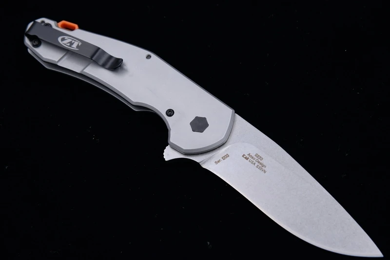 Складной кухонный нож JUFULE ZT0220 D2 со стальным лезвием и титановым покрытием|Ножи| |