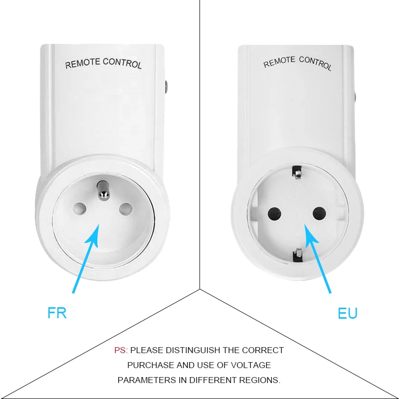 Внутренний ЕС французский стандарт AC 220 В дистанционное управление розетка ВЧ 433 МГц беспроводной розетки выключатель света для умного дома
