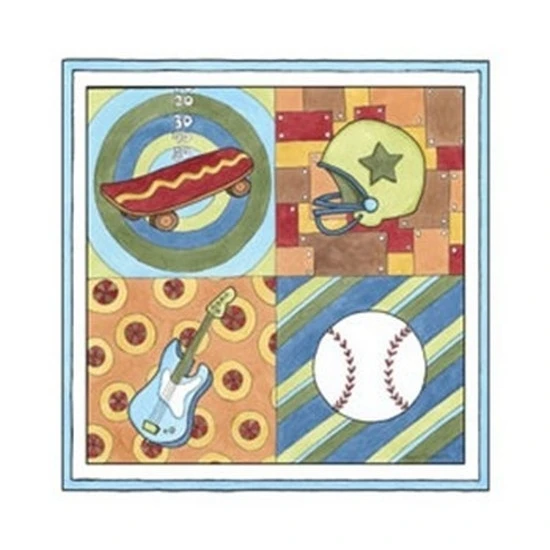 Hangin Out IV Poster Print by Megan Meagher (10 x 11)