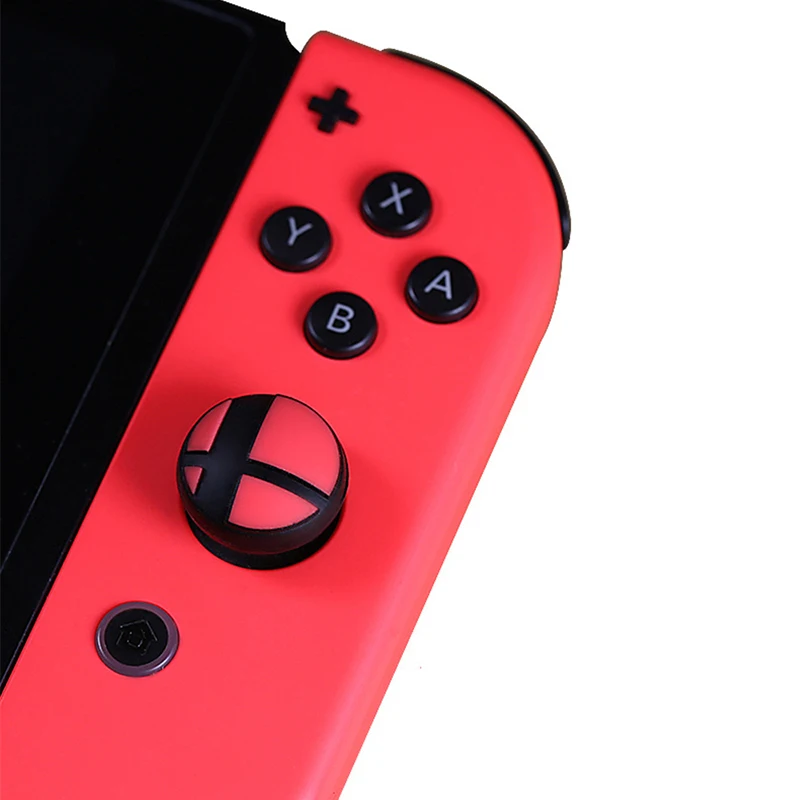 4 шт. противоскользящие аналоговые стики для консоли Nintendo Switch Ns силиконовые