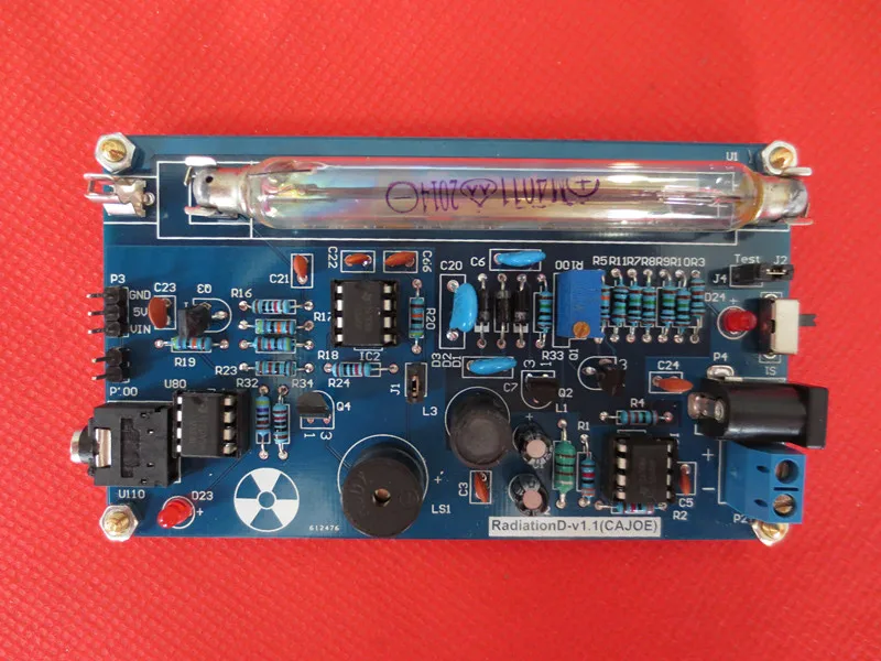 DIY с открытым исходным кодом счетчик Гейгера комплект модуль Миллер трубки GM трубки детектор излучения r B Ray