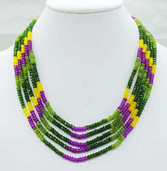 

Classic Brazil semi-precious stone necklace