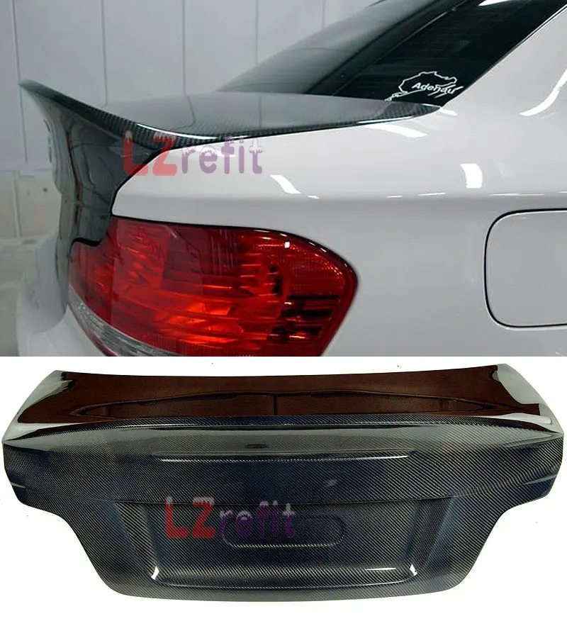CSL STYLE REAL CARBON FIBER TRUNK For BMW E82 1 Series 2008 2011 Coupe 2 Door 128i 135i 1M-in ...