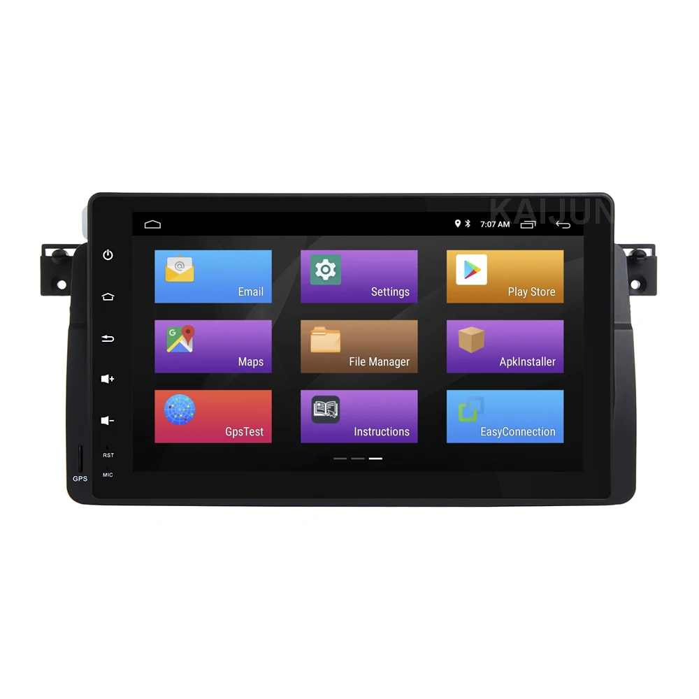 Perfect 9 inch Android 9.1 Car Head Unit for BMW E46 M3 with Radio BT Wifi GPS,One Din Car Stereo radio DVD Player 2