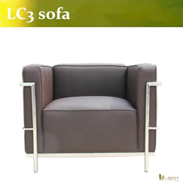 

U-BEST Genuine Leather LC2 Petit Arm Chair - Inspired By Designs of Le Corbusier,arm Chair LC3 replica