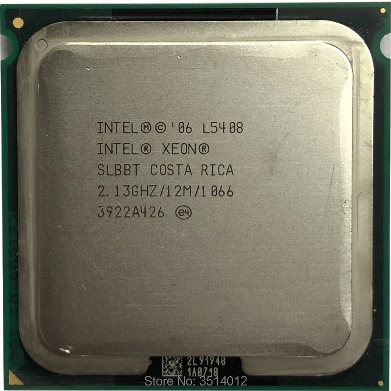 Процессор Intel Xeon L5408 для ПК центральный процессор компьютера 4 ядра 2 1 ГГц 12 МБ 40 Вт