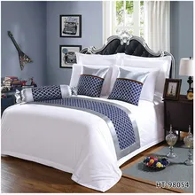 Классический японский стиль Темно-Синий геометрический принт настольная дорожка ретро кровать дорожка полотенце высокое качество домашний отель постельные принадлежности Чехол Декор