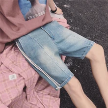 Шорты джинсы мужские короткие homme ete летние новые джинсовые повседневные мужские Шорты heren korte broeken