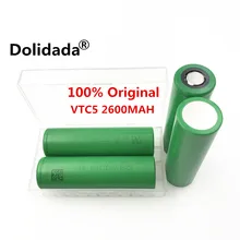 100% original para sony 18650 2600 mah da bateria 3.6 v 18650 bateria us18650 vtc5 alta dreno de descarga 30a