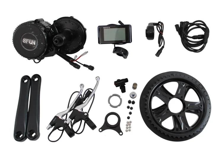 Комплект двигателя Bafang 8FUN BBS02B 48 В 500 Вт + Ач|motor conversion|conversion kitmotor conversion kit |