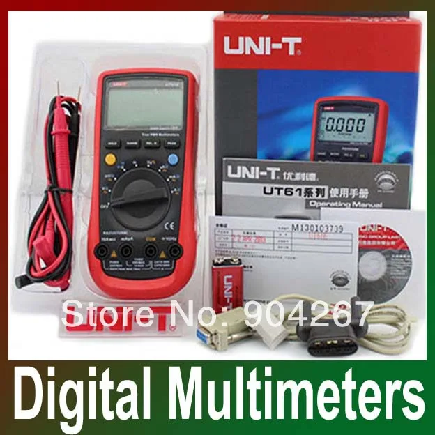 Aliexpress.com : Buy UNI T UT 61E Modern Digital Multimeters UT61E AC ...