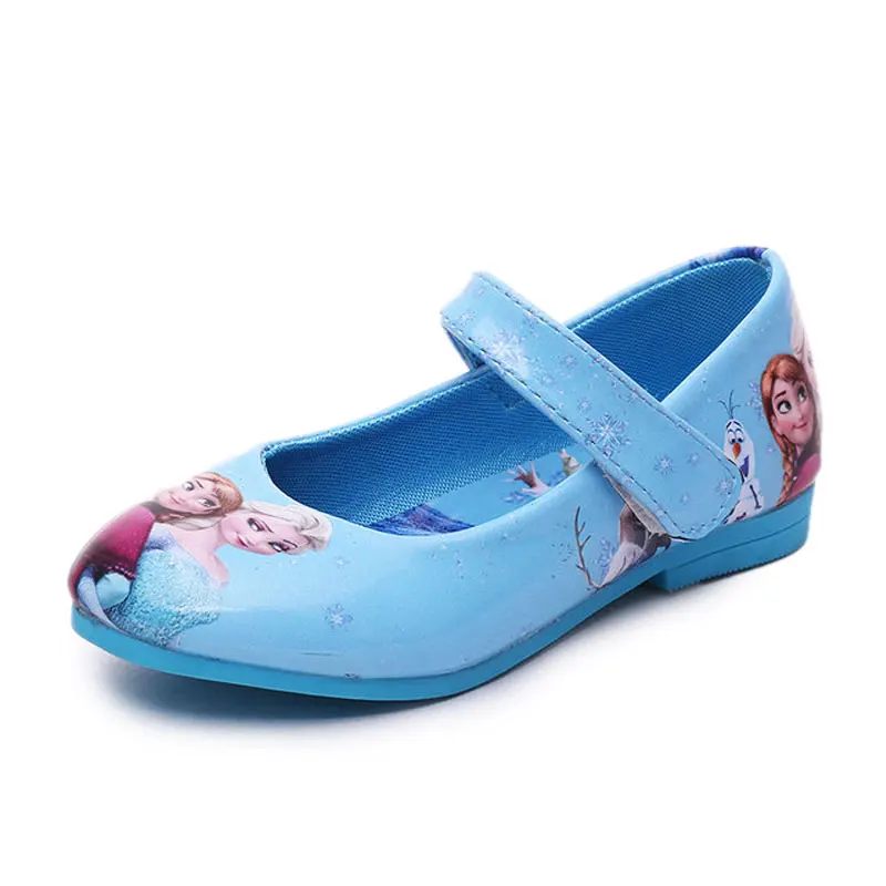 

kids girls shoes frozen else and annn spring shoes dancing and party shoes for girls flat shoe 3~15 years old toddler