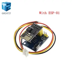 Greatzt ESP8266 ESP-01 ESP-01S RGB светодио дный модуль контроллера для Arduino IDE WS2812 свет кольцо умные электронные DIY