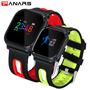 

PANARS NEW Men Smart Watch Heart Rate Step Counter Stopwatch Ultra thin Bluetooth Wearable Devices Sport For IOS Android