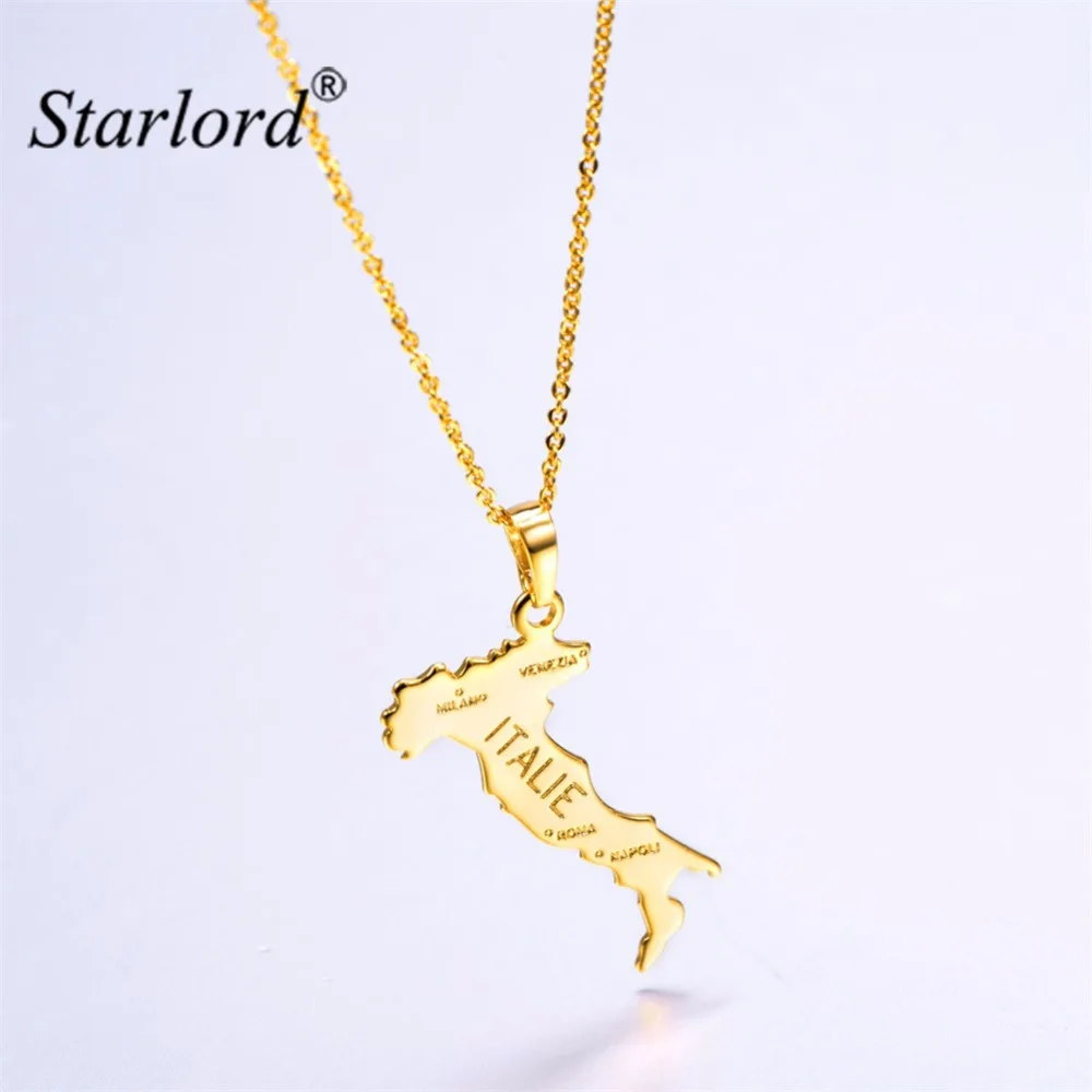 

Tiny Map of Italy Necklace Gold Brazil/Haiti/Morocco/Sicily/Cameroo/Poland/Congo Italian Map Charm Necklace P3418