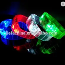 Производитель музыкальный датчик светодиодный Звук Активированный/Движение Активированный Браслет