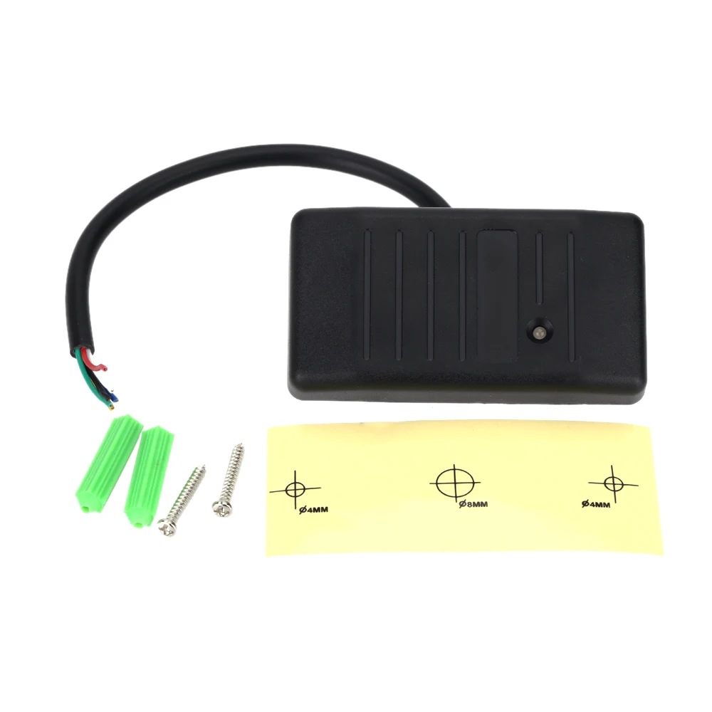 

Waterproof EM Compatible Proximity RFID ID Card EM Reader For Access Control with Wiegand 26 Interface 125KHz 9-15V