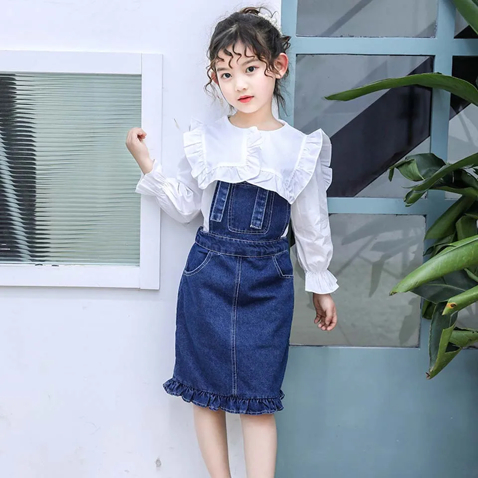 

2019 New Girls Clothing Newborn Kids Baby Girl Sister Matching Clothes White Shirt Tops Shorts Skirts Outfit Clothes Set
