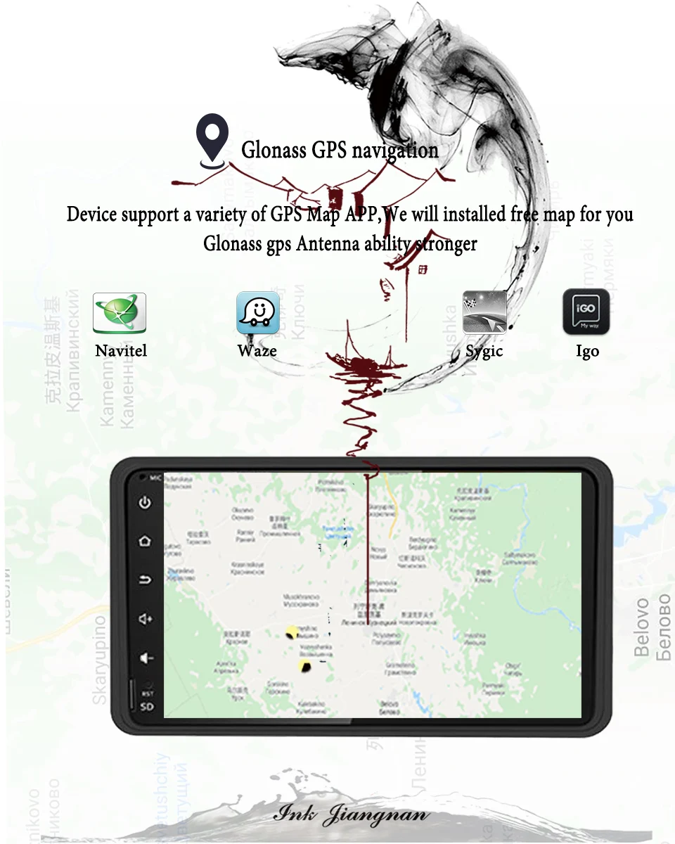Excellent Android 9.0 Car DVD player For Suzuki Jimny 2005 2006 2007 2008 2009 2010-2018 Bluetooth DAB+ OBD TV MAP GPS navigation System 8