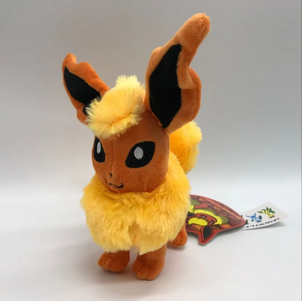 Мягкая плюшевая игрушка Flareon кукла плюшевое животное 8 дюймов|Персонажи