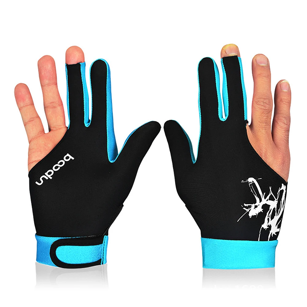 

1PC Snooker Billiard Glove Right Left Hand Three Finger Glove Interchangeable Snooker Gloves For Men Women Snooker Balls