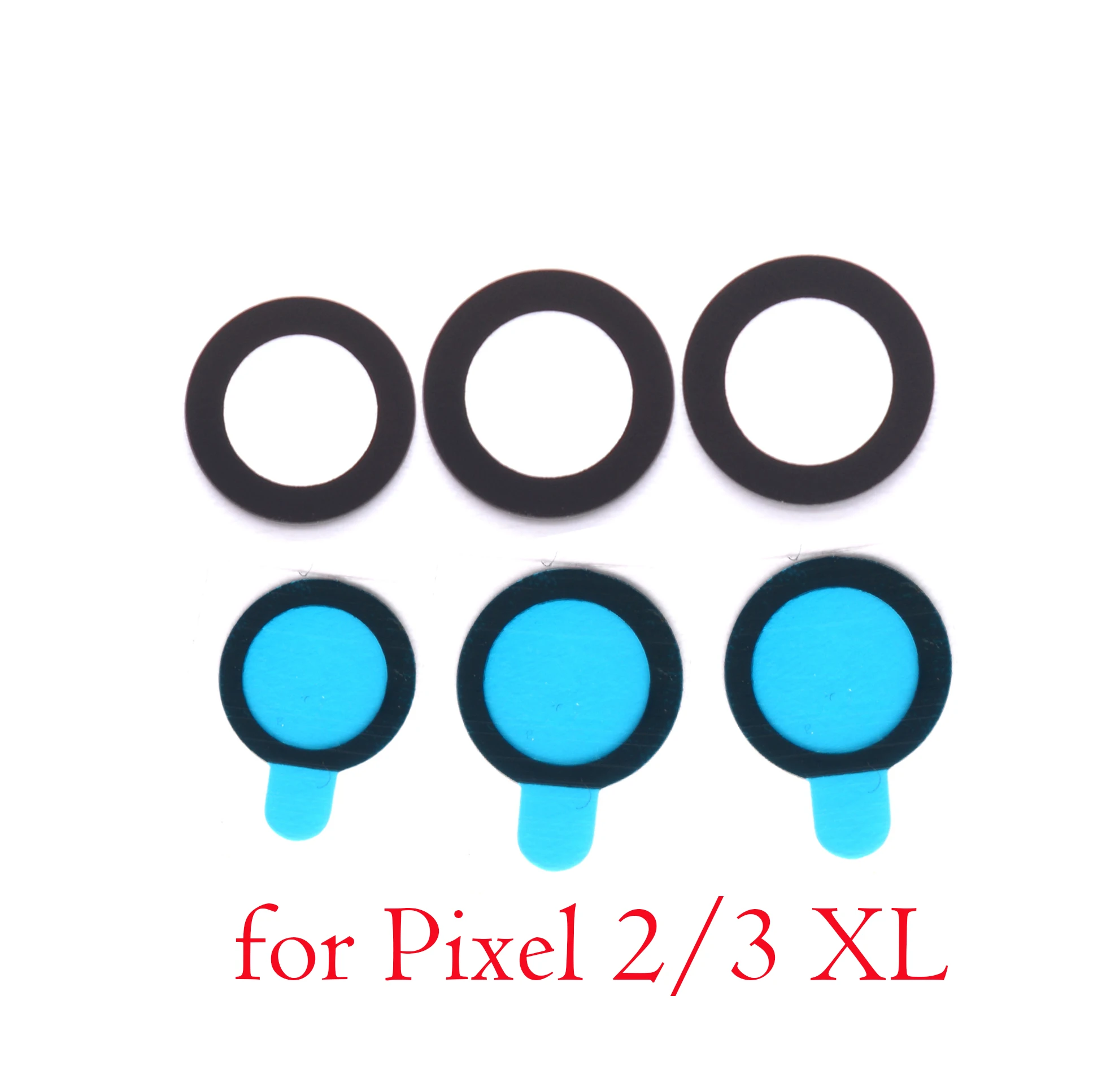 

2pcs bak camera lens for Google Pixel 3 XL 5.5" 6.3" Pixel 2 XL 5.0" 6.0" for Pixel2 Pixel3 XL