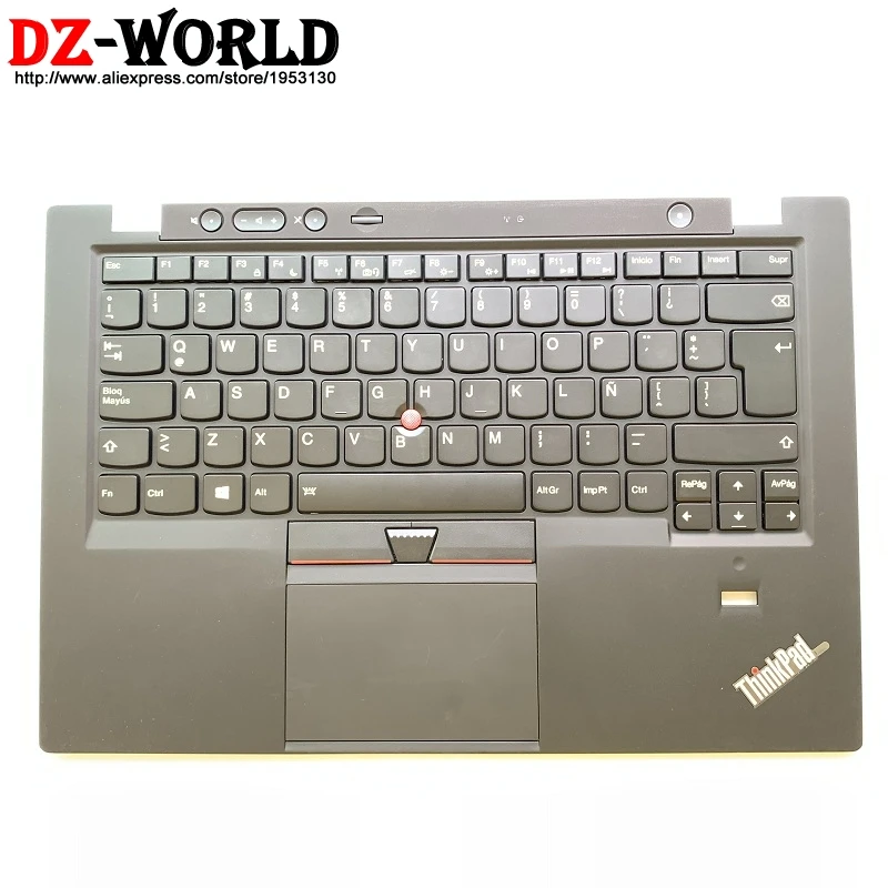 

LAS Backlit Keyboard with Palmrest Touchpad for Lenovo Thinkpad X1 Carbon 1st Gen1 Backlight Teclado 00HT003 04X3604 04Y0789