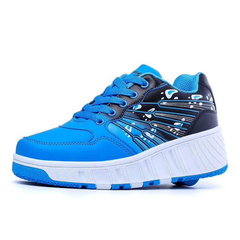 

2018 new Kids Girls Shoes Children Roller Shoes Kids Sneakers with Wheels Boys LED Light Up Shoes Zapatillas Deportivas Hombre