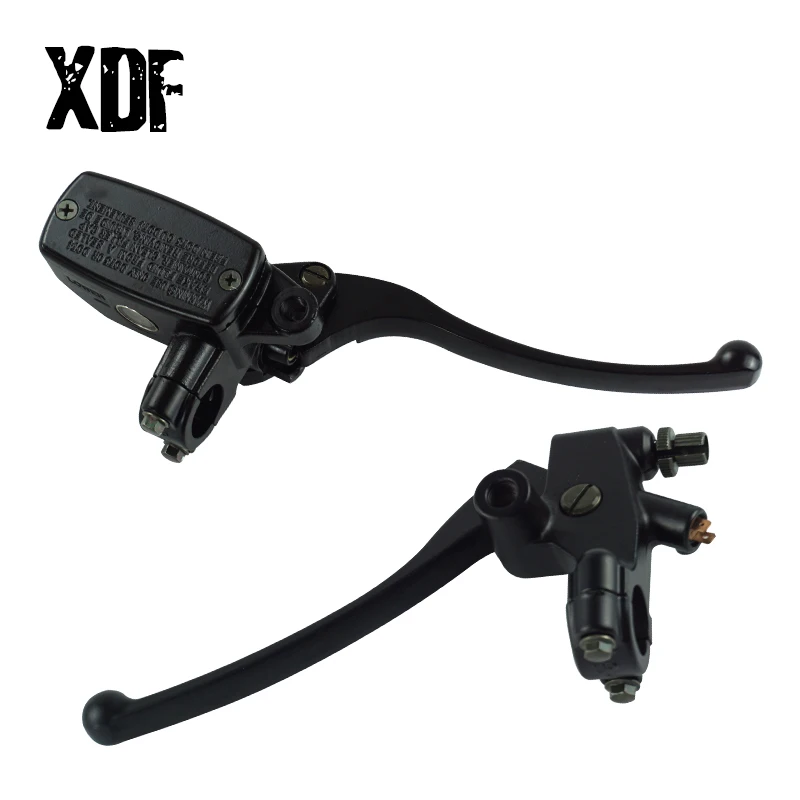 

7/8" 22mm Universal Motorcycle Brake Clutch Master Cylinder Reservoir levers For Honda SHADOW STEED 600 400VT 600VT 750