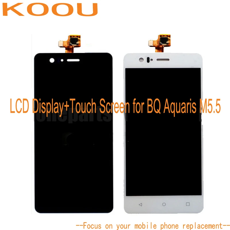 

Touch Screen+LCD Display For BQ Aquaris M5.5 5.5'' LCD Display Senor Digitizer Mobile Phone Assembly Replacement