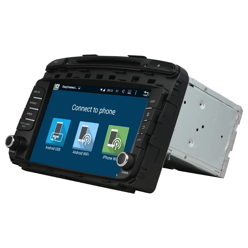 " Автомобильный dvd-плеер на основе Android с ТВ/BT GPS 3g wifi DVR Canbus, автомобильный ПК/Мультимедийная Главная панель аудио/радио/стерео для kia sorento
