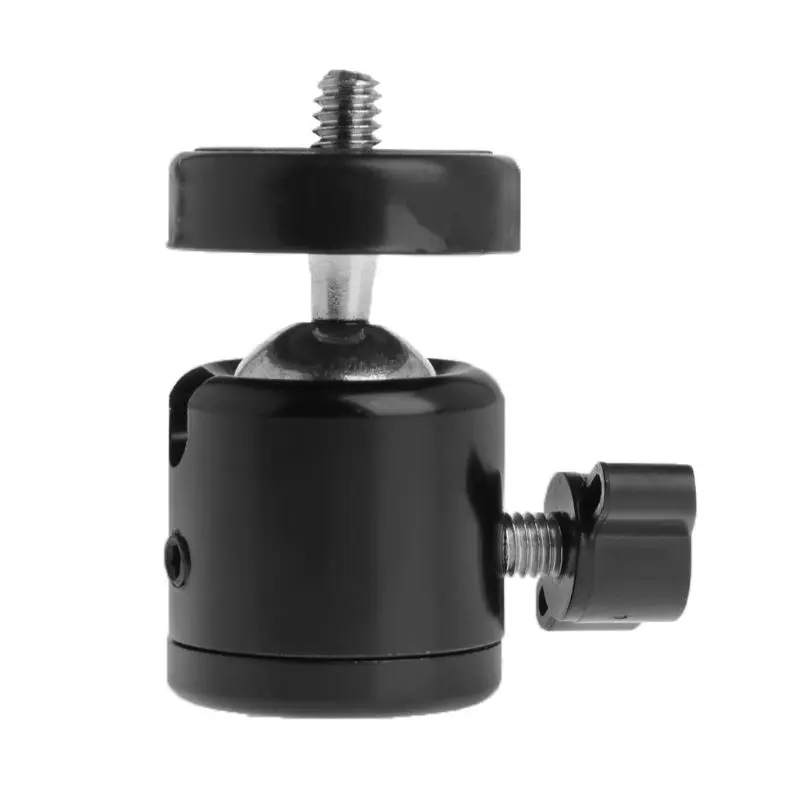 

1/4" Hot Shoe Mini Ball Head Flash Bracket Holder Mount Screw For Camera Tripod