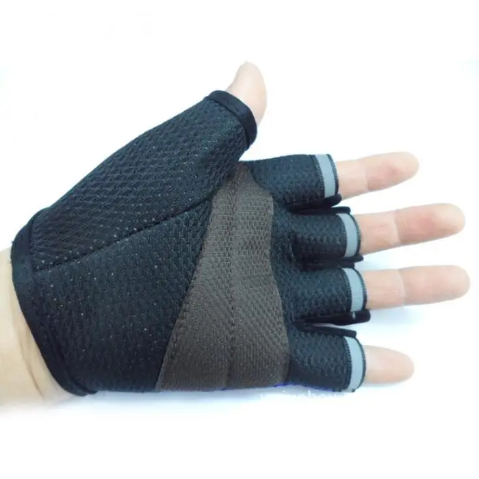 Kids Half Finger Breathable Anti-slip Sporting Gloves