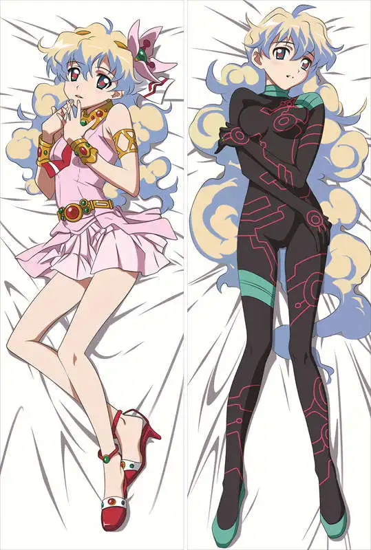 Наволочка для подушки tengen toppa gurren lagann с персонажами аниме Yoko Littner & nia|pillow block|pillow