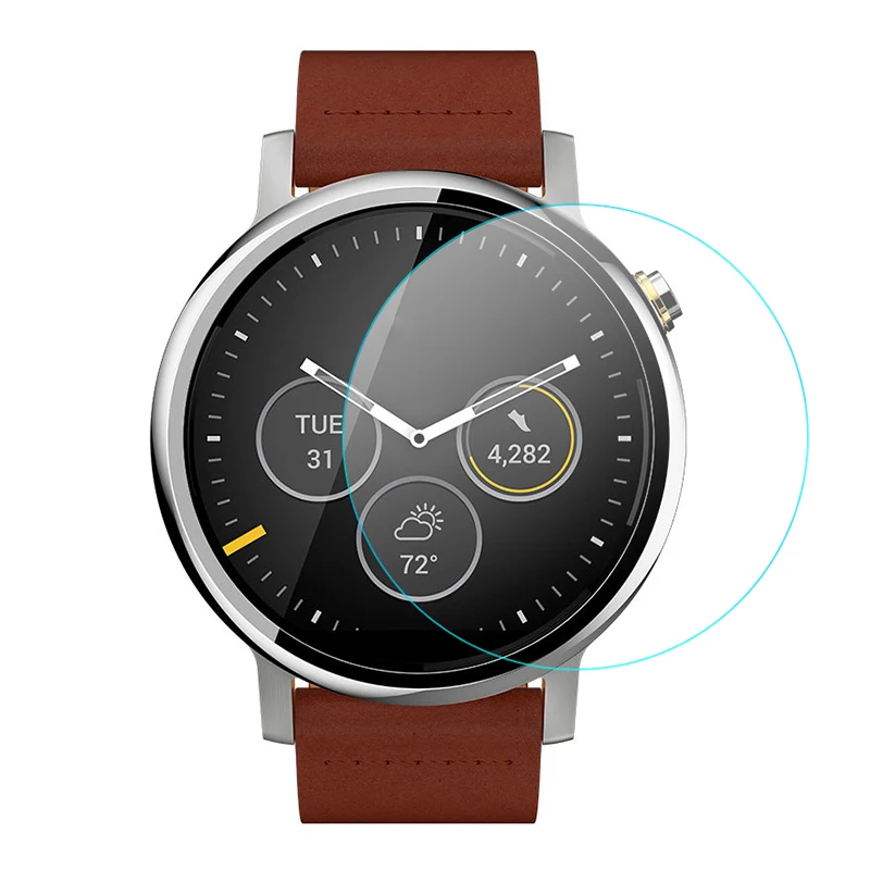 Высококачественная защитная пленка из закаленного стекла для Motorola MOTO 360 360S 360L Smart Watch 1st 2nd Gen 1 2 42 мм 46 мм стекло