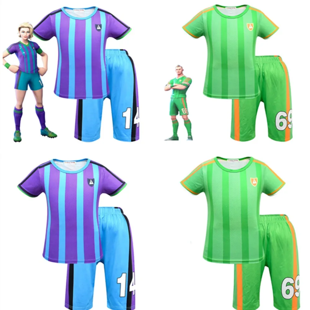 Костюм для косплея fortnited enfant детский футбольный костюм с воздушной опасностью