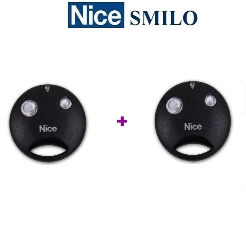

2pcs for NICE SMILO SM2 garage door remote control rolling code duplicator