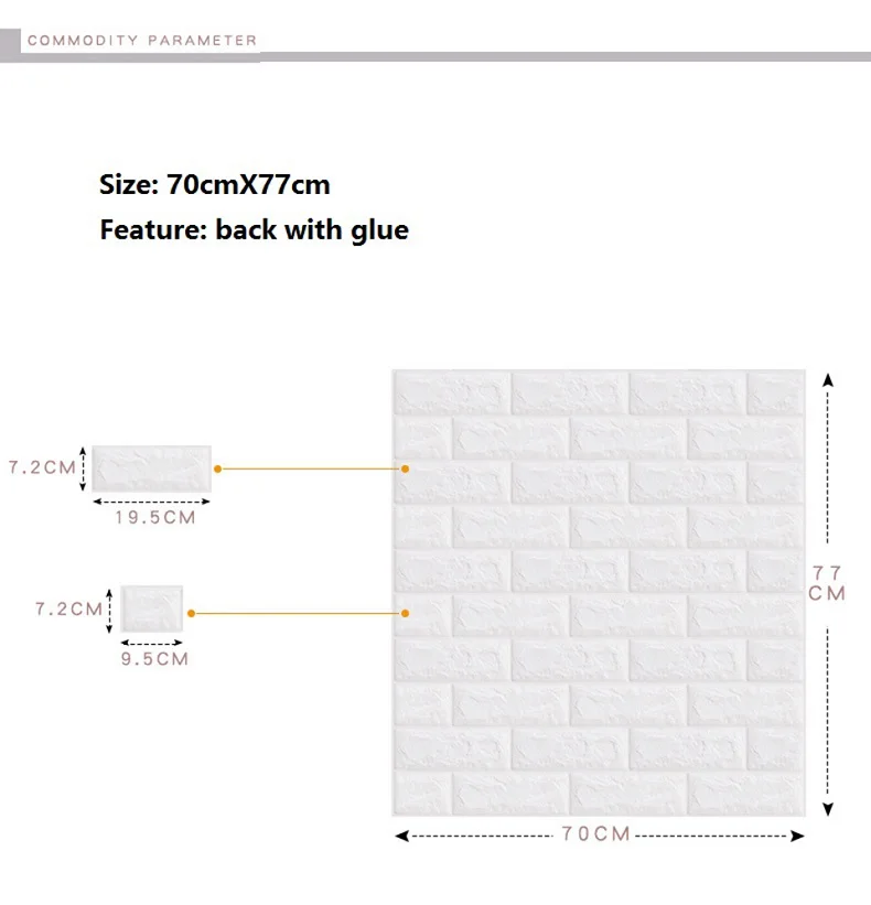 3D настенные панели, кирпичные обои для гостиной, спальни, ТВ, фоновая наклейка, домашний декор, настенные наклейки для детской комнаты