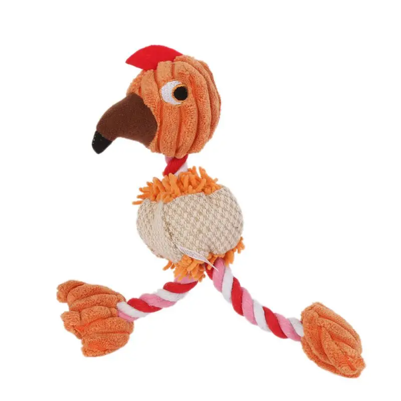 

Home 28*6cm Pet Products Bird Shape Plush Dog Toy for Small Dogs